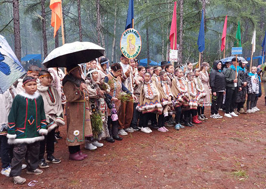 Эвенкийский Бакалдын в Усть-Нюкже  объединил около 500 участников и гостей праздника 