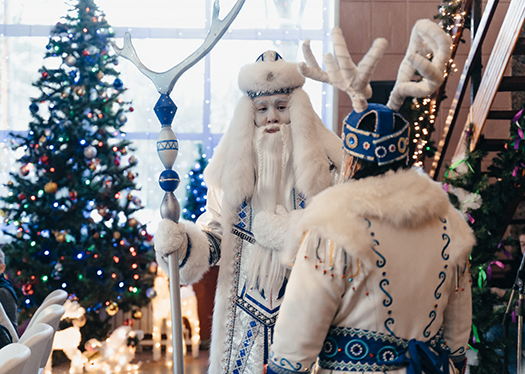 В Амурской области открылась резиденция эвенкийского Деда Мороза 