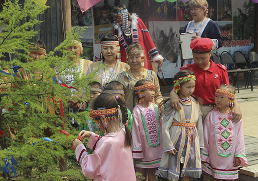 В амурском селе Ивановское провели день эвенкийских обычаев и традиций 