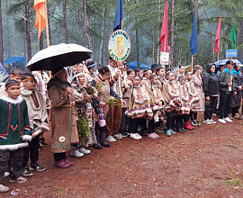 Эвенкийский Бакалдын в Усть-Нюкже  объединил около 500 участников и гостей праздника 