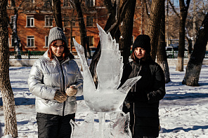 "Волшебный лёд Амура" - 2021. Автор фото - Оксана Шишенко.